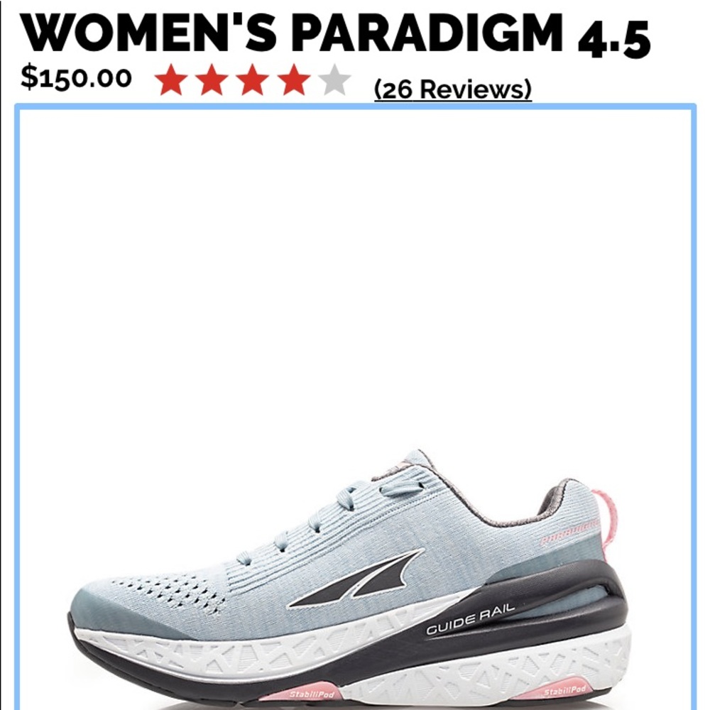 Pre-owned Altra Paradigm 4.5
